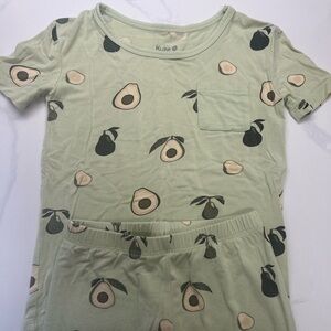 Kyte Kids Avocado Pajama Set